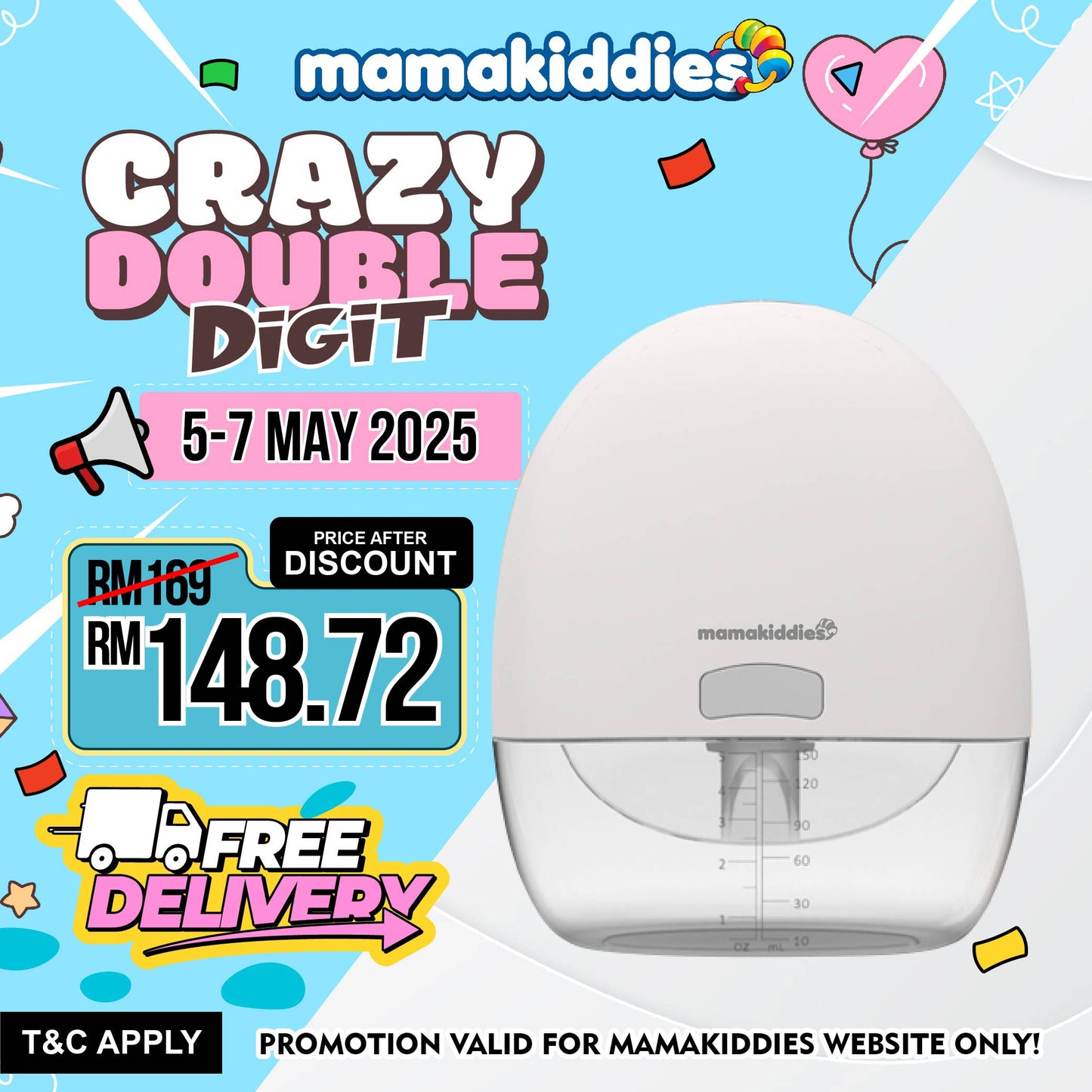 Double Charm Breast Pump