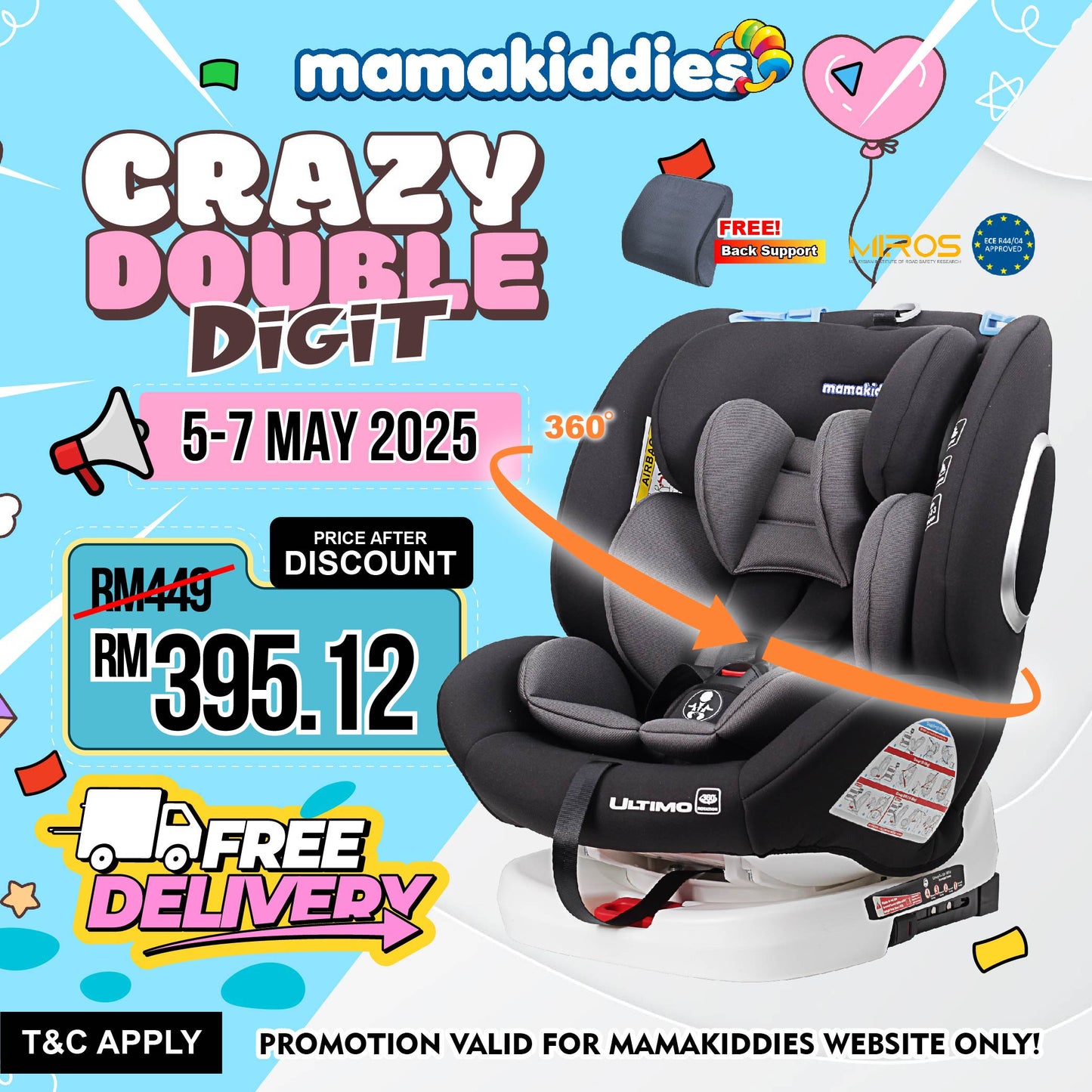 ULTIMO ISOFIX 360ยฐ