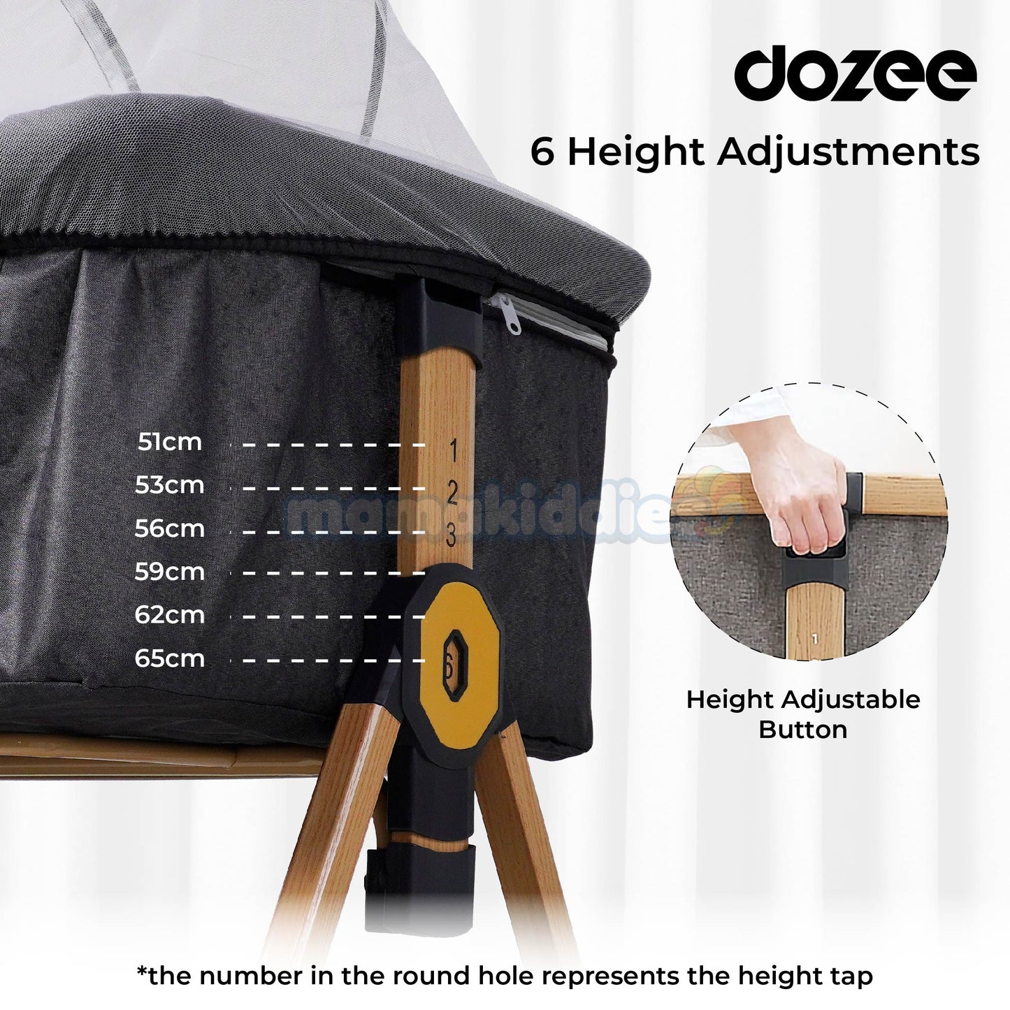 Dozee Baby Co-Sleeper Bed