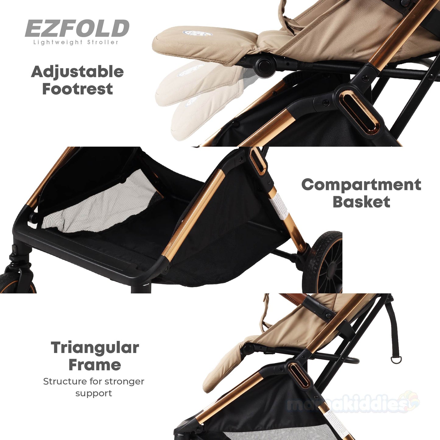 EZ Fold Auto Fold Stroller