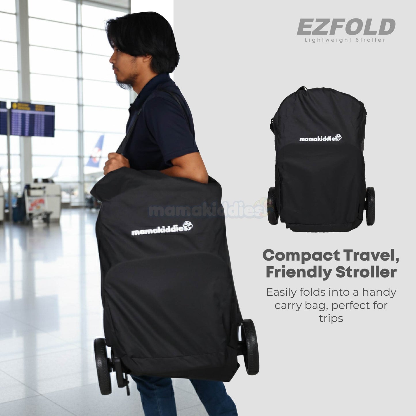 EZ Fold Auto Fold Stroller