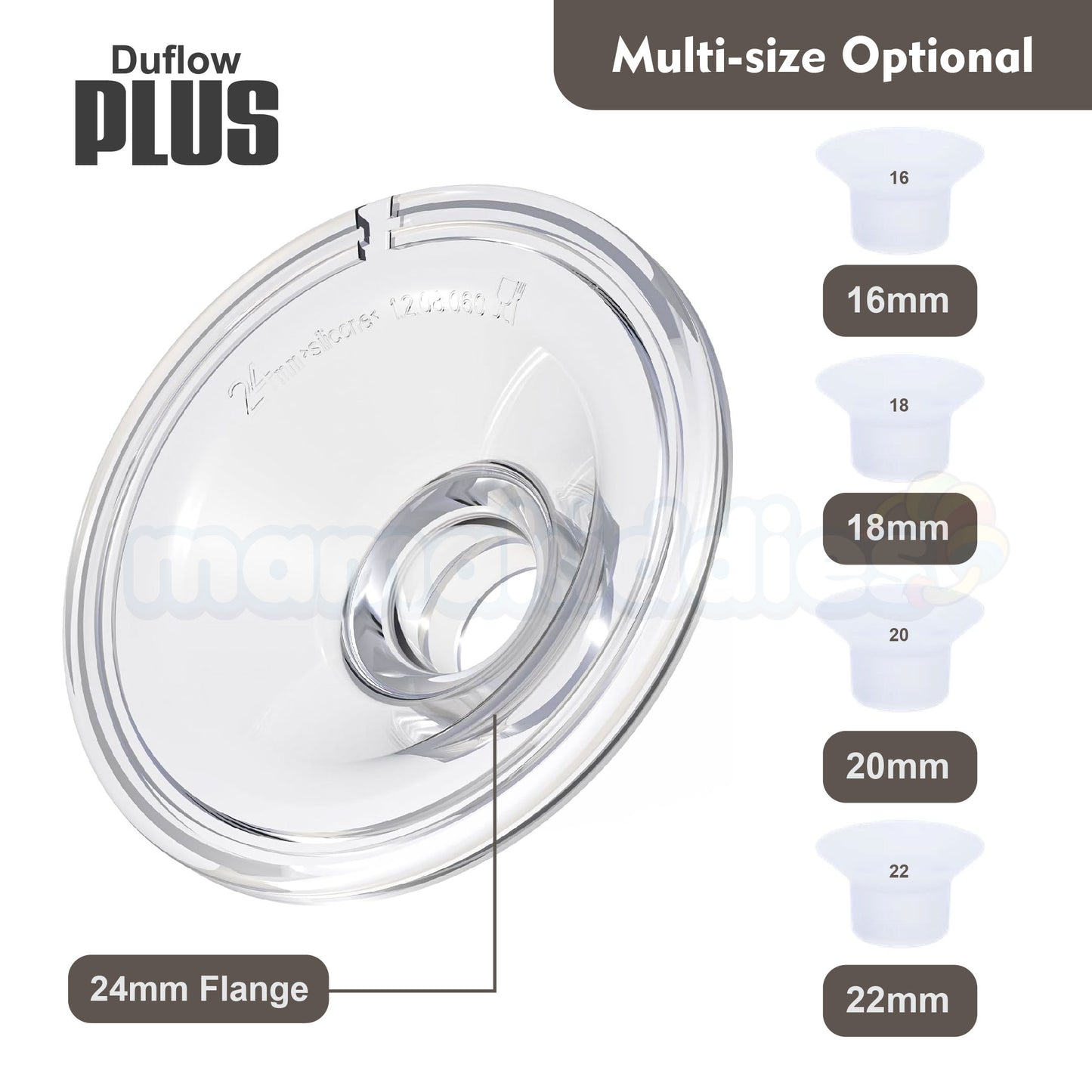 DUFLOWPLUS Wearable Electric Breast Pump