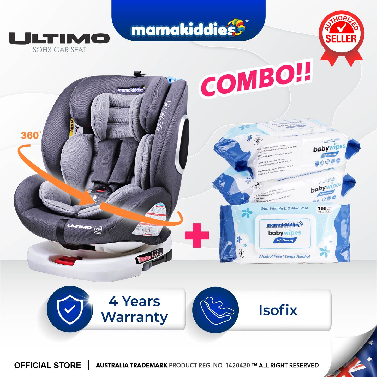 ULTIMO ISOFIX 360°