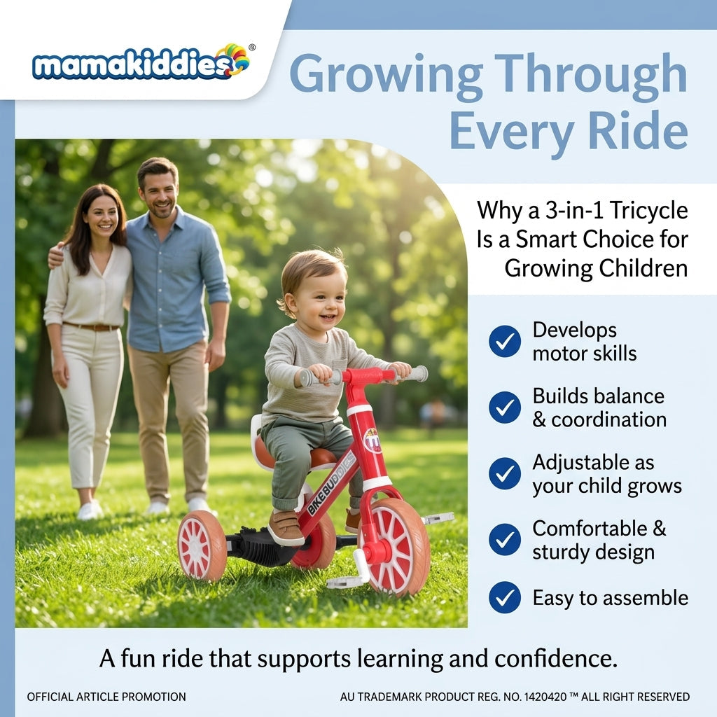 Why a 3-in-1 Tricycle Is a Smart Choice for Growing Children