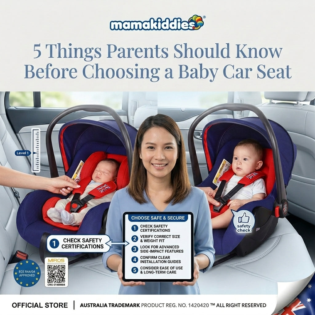 5 Things Parents Should Know Before Choosing a Baby Car Seat