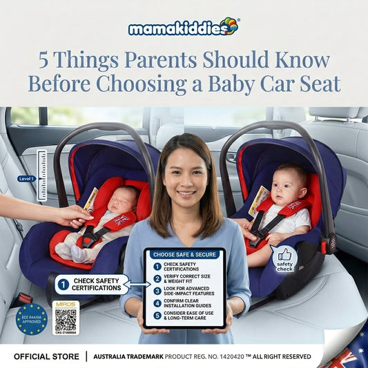 5 Things Parents Should Know Before Choosing a Baby Car Seat