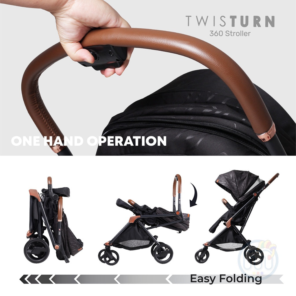 Mamakiddies 360 Baby Stroller Twisturn