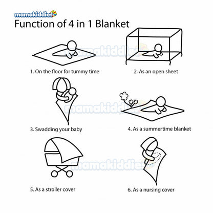 KOLACO RECEIVING BLANKET