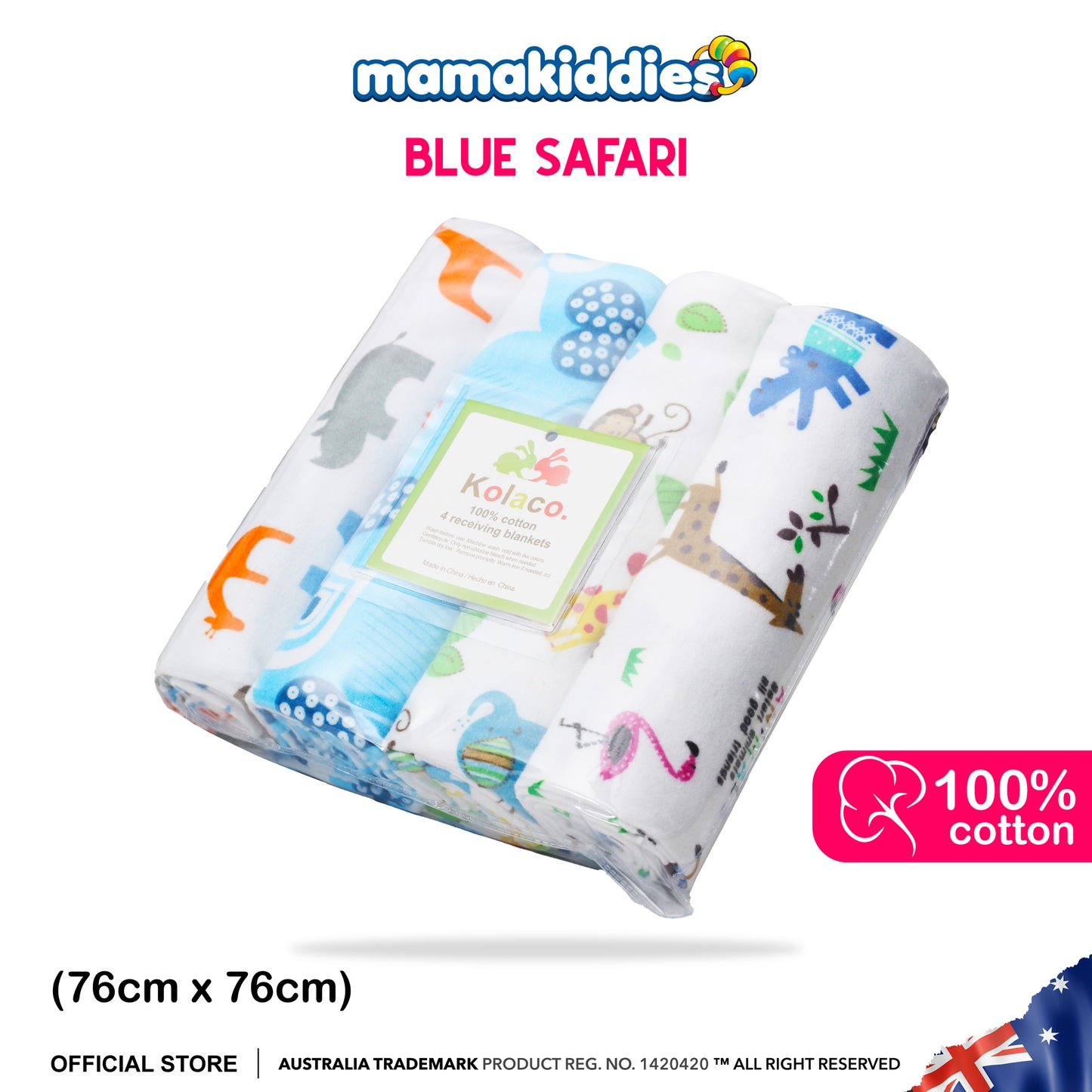 KOLACO RECEIVING BLANKET