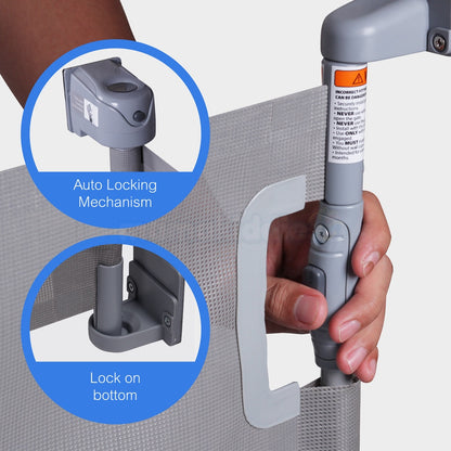 RETRACTABLE BABY SAFETY GATE