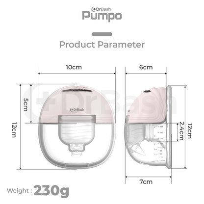 DrBash Pumpo Electric Breast Pump