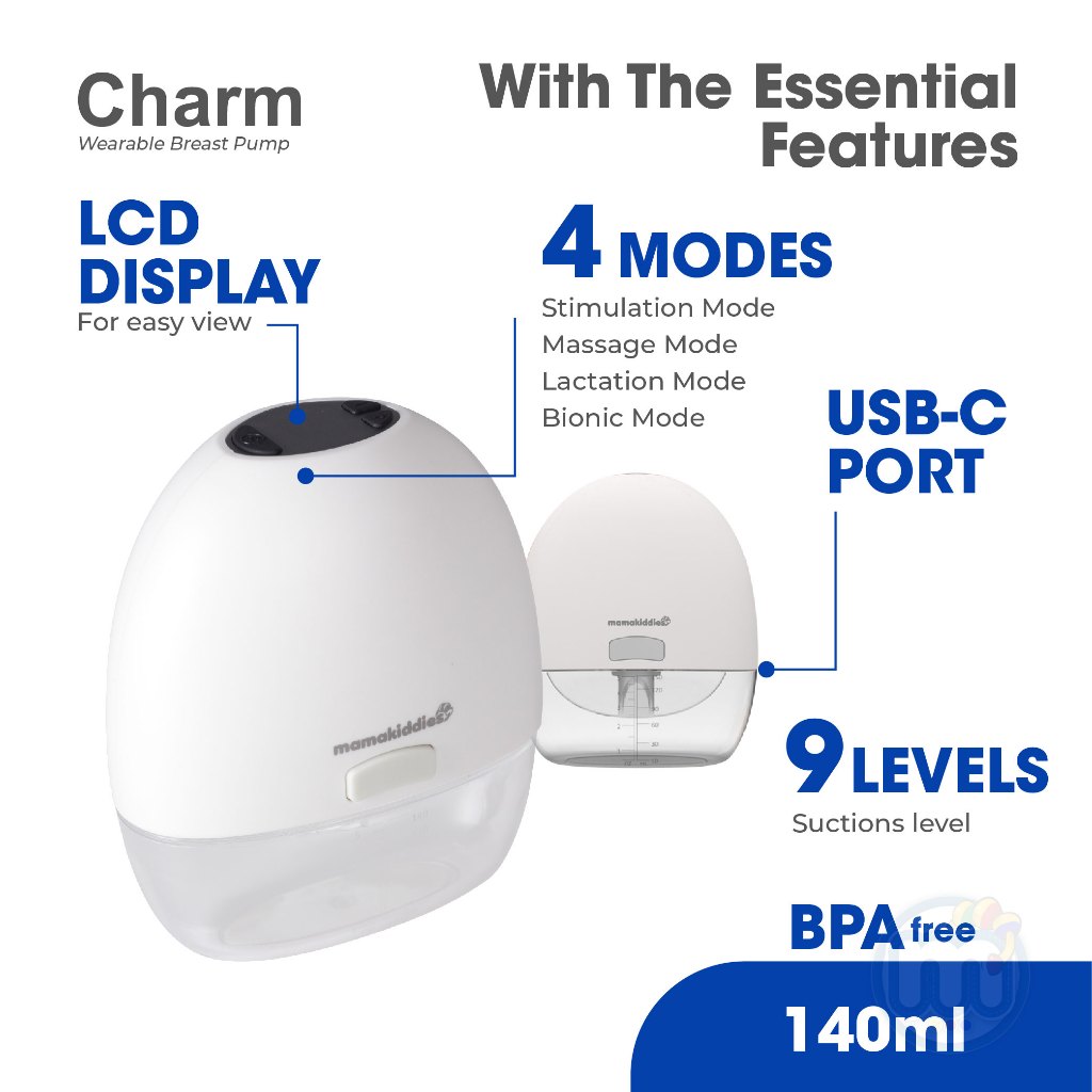 Double Charm Breast Pump