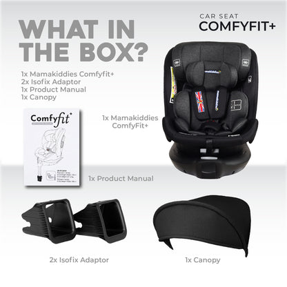 COMFYFIT+ 360 Rotation Car Seat