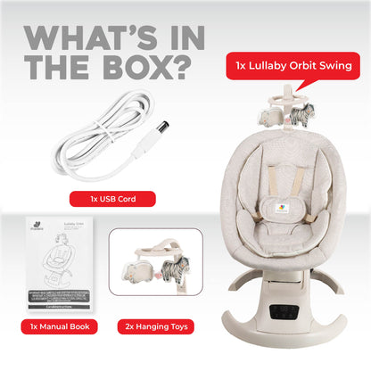 Mastela Electric Baby Swing Lullaby Orbit