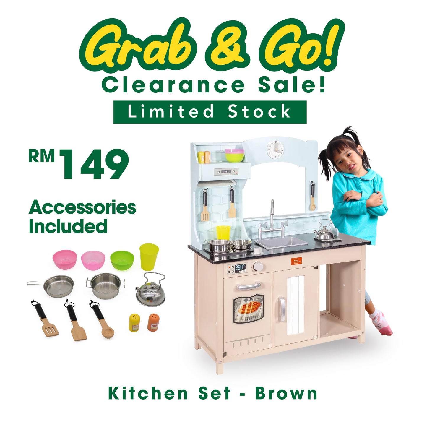 WOODEN TWINKLE KITCHEN
