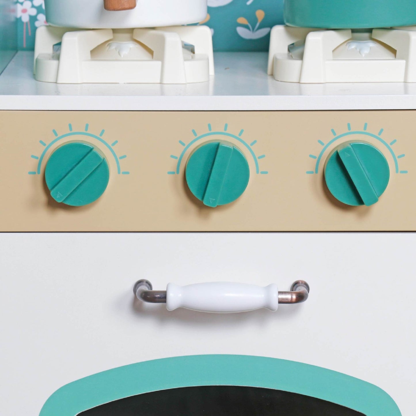 Retro Kids Kitchen Playset Large