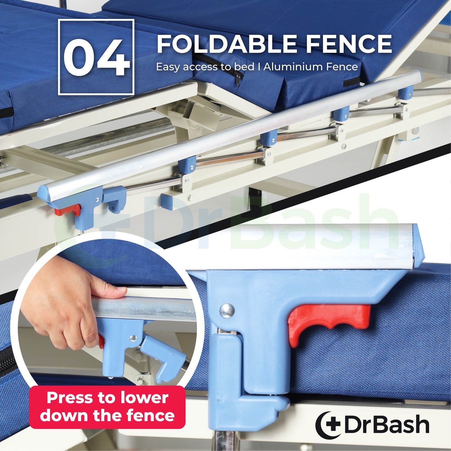 DRBASH HOSPITAL BED 3 FUNCTION