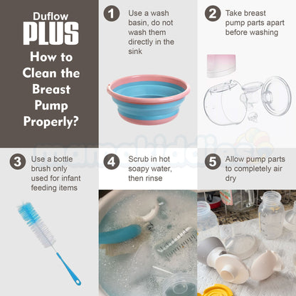 DUFLOWPLUS Wearable Electric Breast Pump